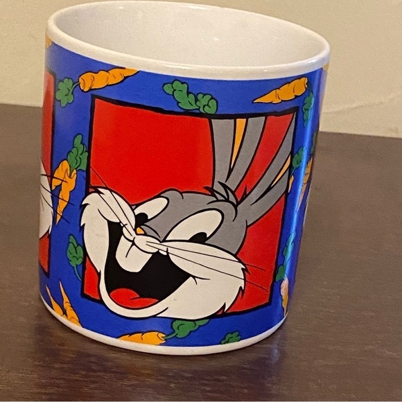 Looney Tunes Mug Coffee Cup VINTAGE Bugs Bunny - Picture 2 of 5
